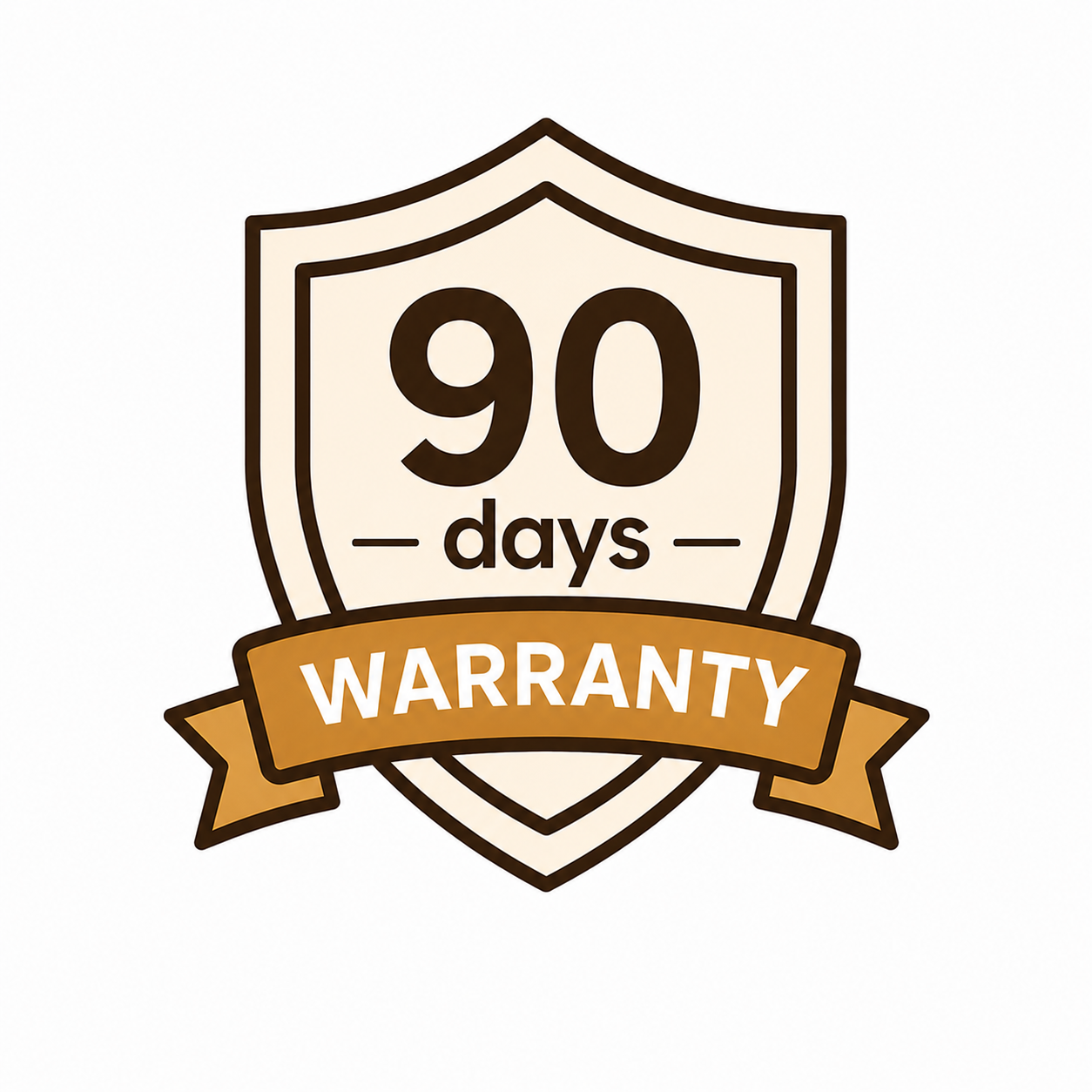 90 days Warranty