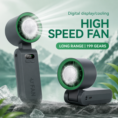 FrostFlow™ Handheld Cooling Fan